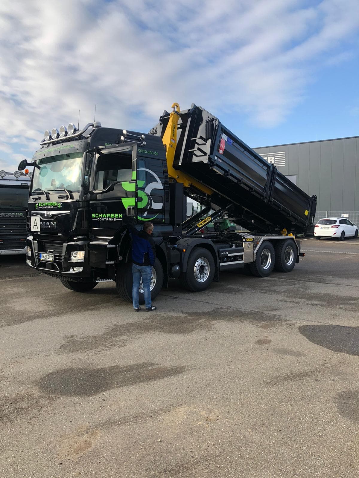 Abroller Hänger-Zug